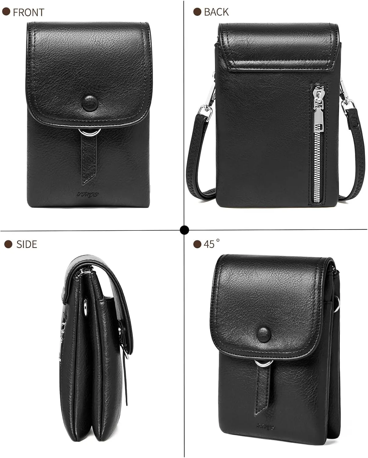 Small Crossbody Bags for women,Soft Leather Cell Phone Purse Lightweight,Little Crossbody Purses Women Trendy with Card slots