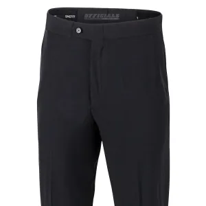 Smitty 4-Way Stretch Flat Front Referee Pants Hemmed to Length