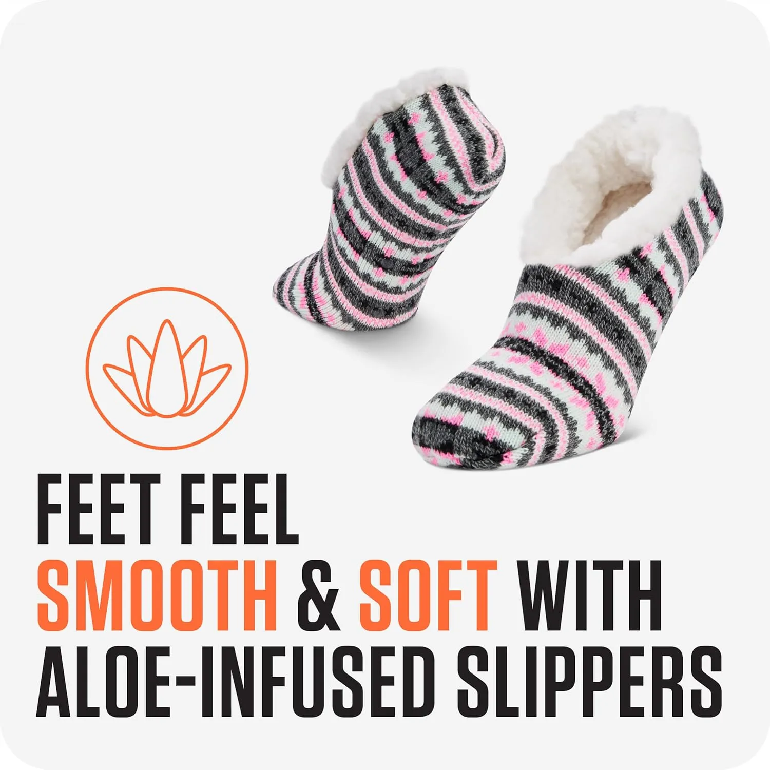 Sof Sole Women's Fireside Slipper Socks (2 Pair)