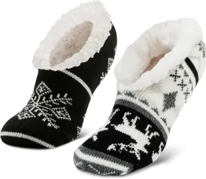 Sof Sole Women's Fireside Slipper Socks (2 Pair)