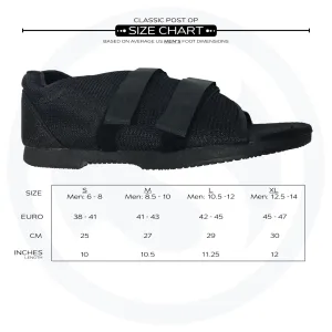 SoleAid Post-Op Recovery Shoe - Men's Round Toe Orthopedic Protective Foot Brace - Adjustable Lightweight Post-Surgical Walking Shoe (Mens: 12.5-14)