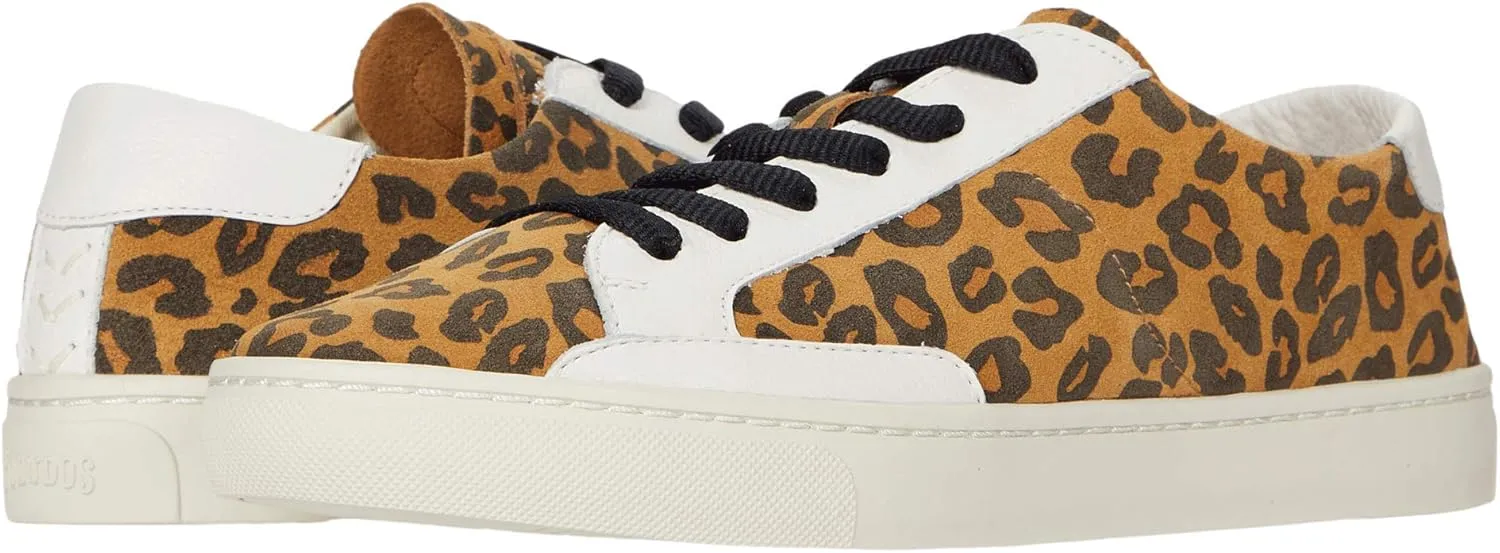 Soludos Ibiza Suede Sneaker Leopard 5 B (M)