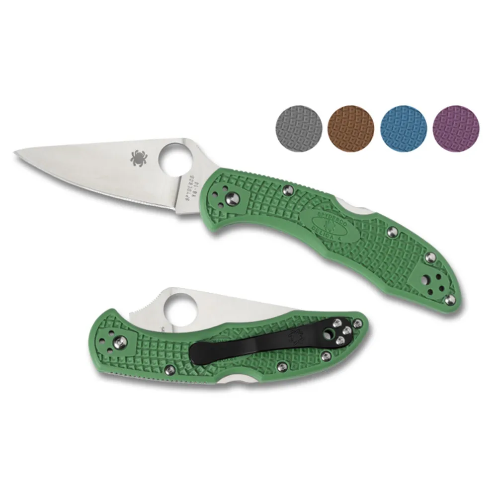Spyderco Delica Lightweight Purple FRN C11FPPR