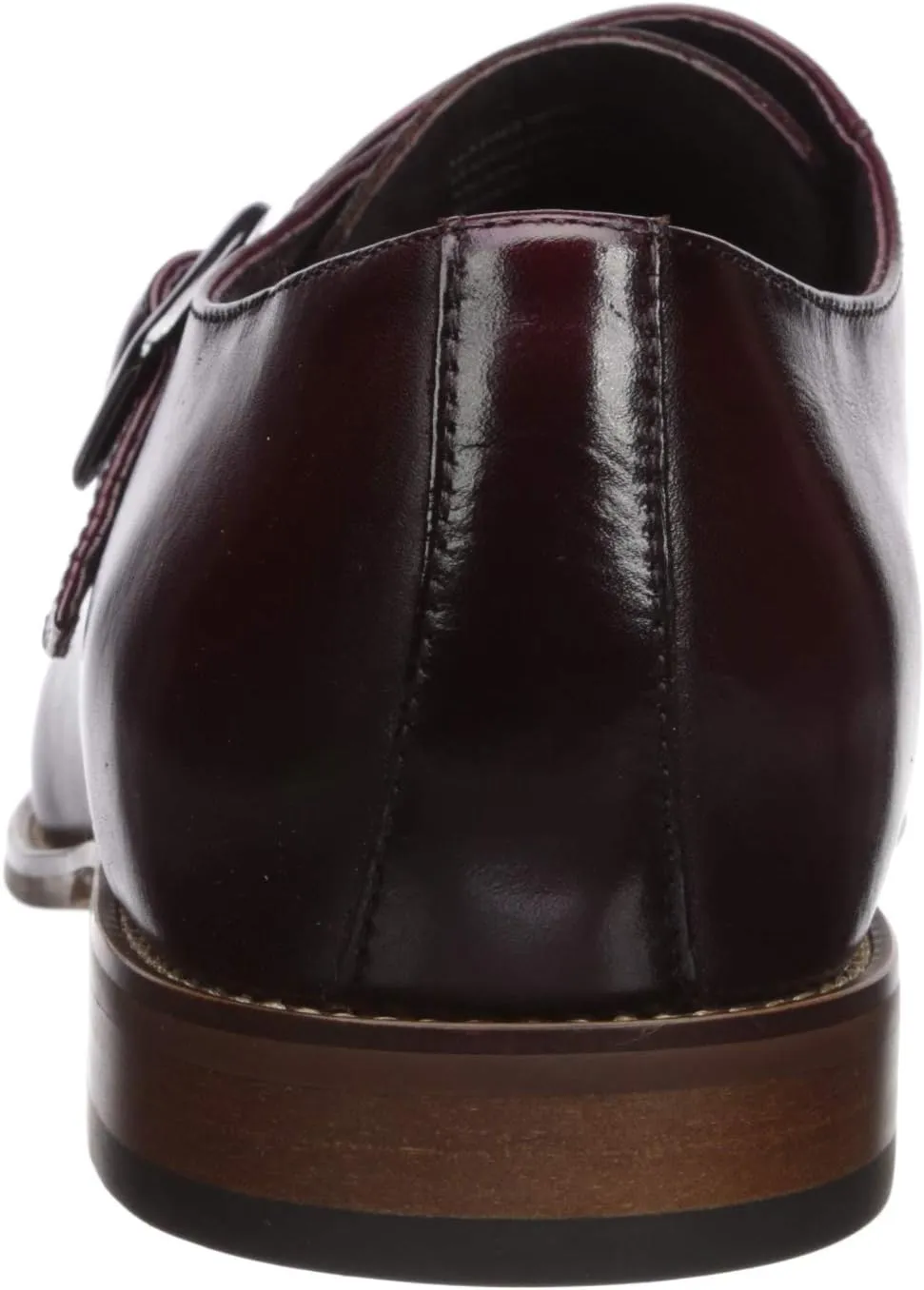 STACY ADAMS Men's Desmond Cap Toe Monk Strap Loafer