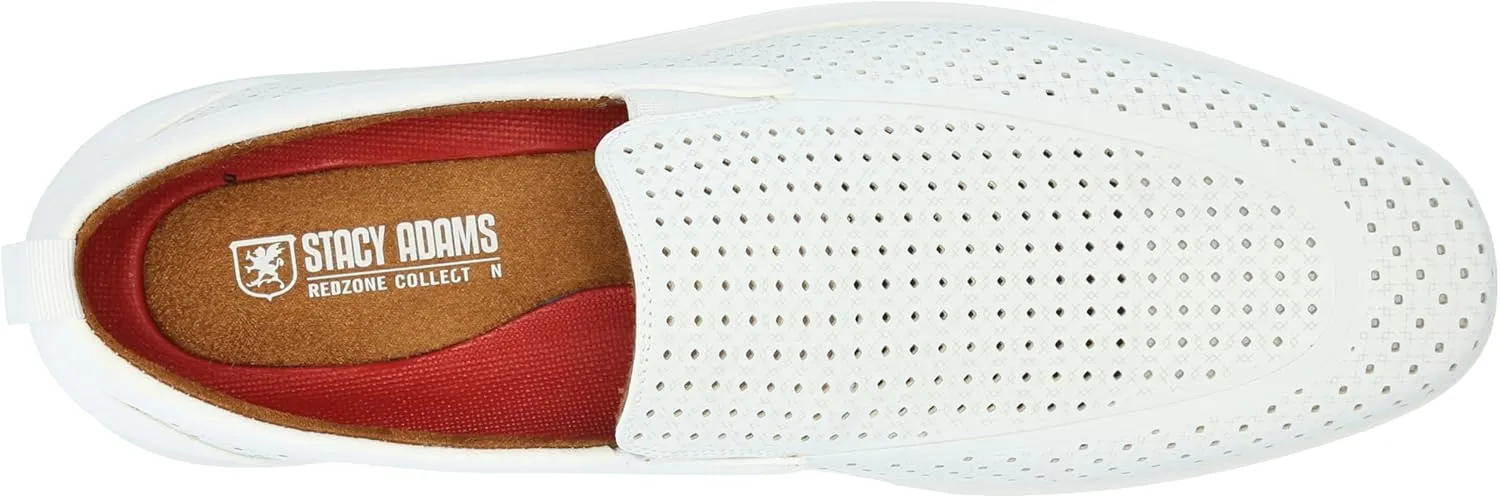 STACY ADAMS Men's Remy Perfed Slip on Sneaker