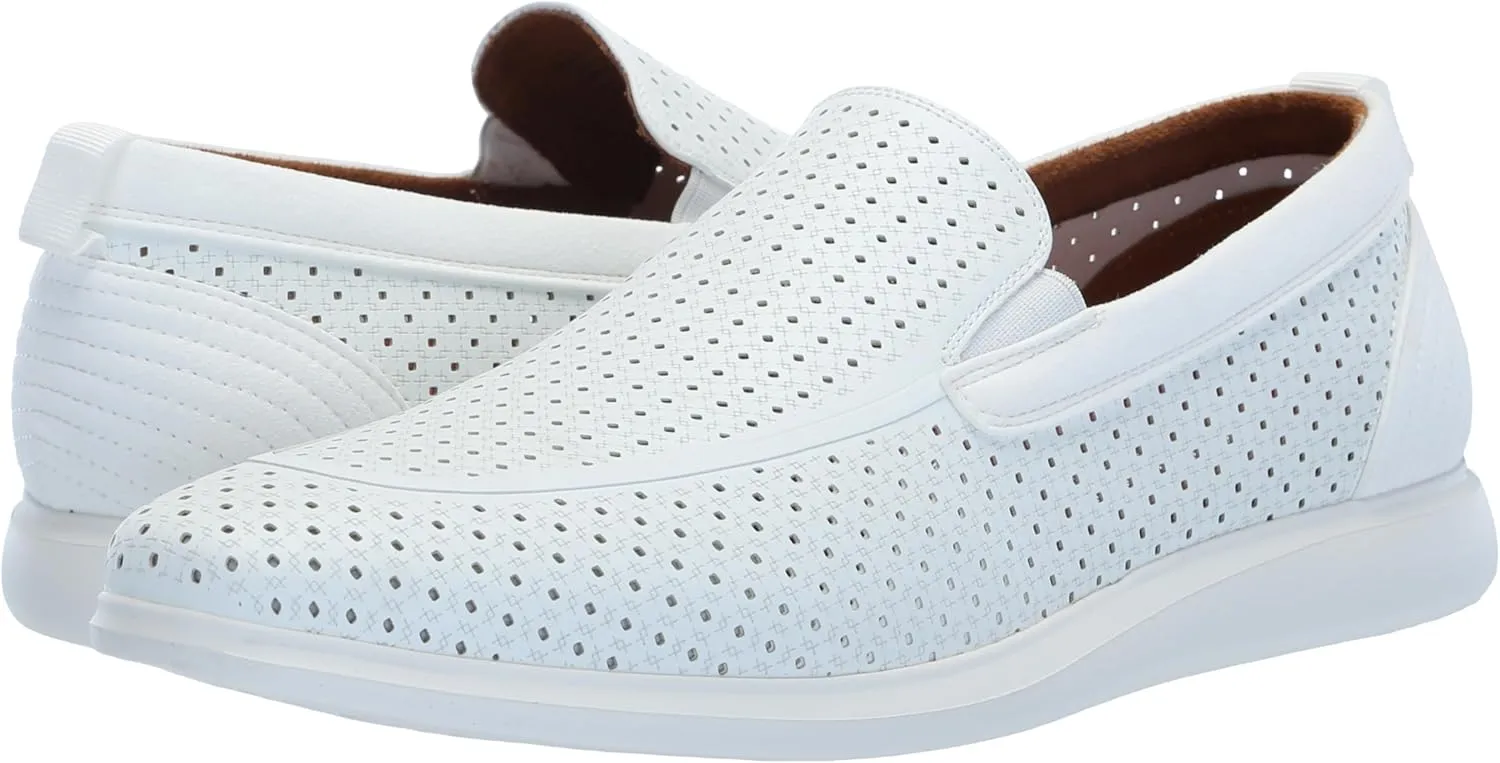 STACY ADAMS Men's Remy Perfed Slip on Sneaker
