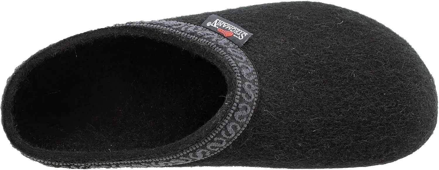 Stegmann Men's Wool Felt Clog with Cork Sole