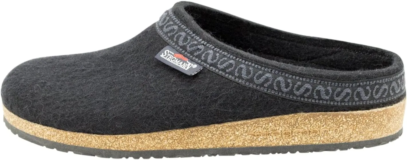 Stegmann Men's Wool Felt Clog with Cork Sole