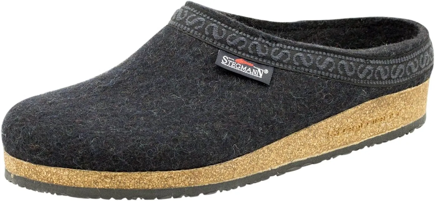 Stegmann Men's Wool Felt Clog with Cork Sole