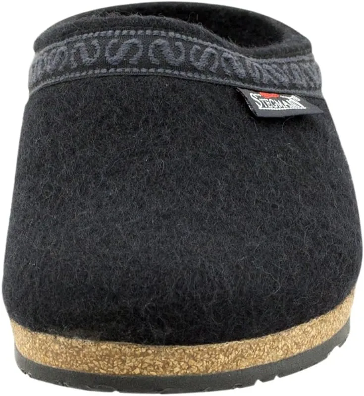 Stegmann Men's Wool Felt Clog with Cork Sole