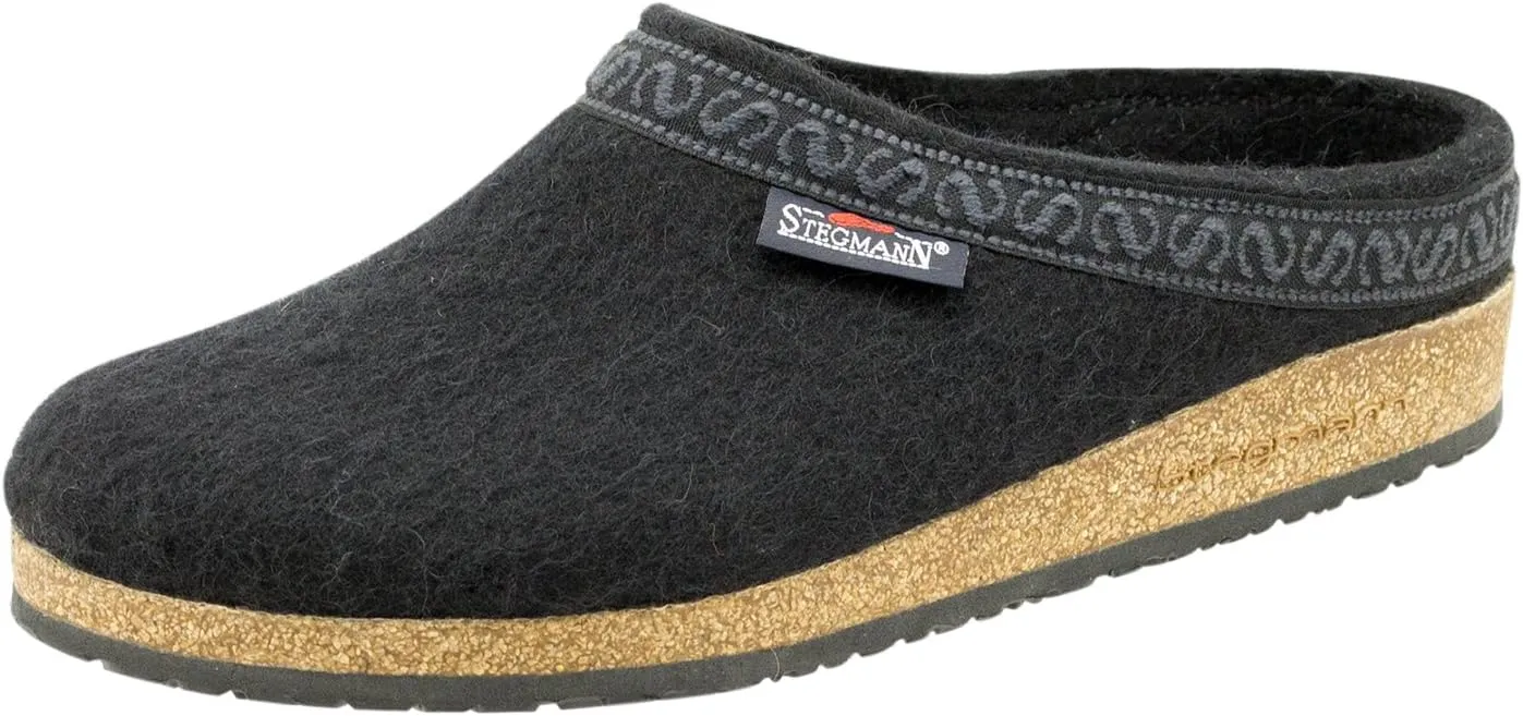 Stegmann Men's Wool Felt Clog with Cork Sole