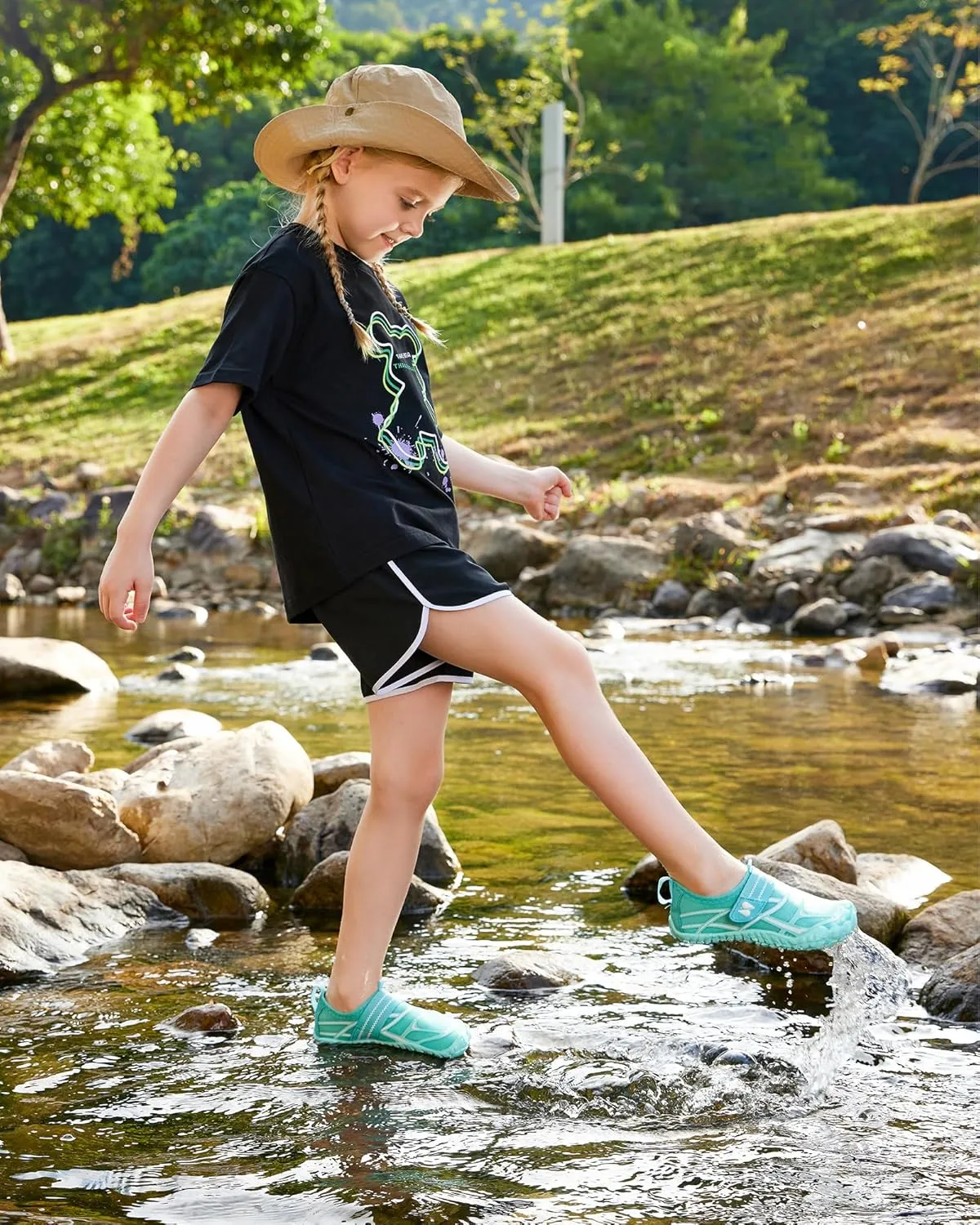Stelle Kids Water Shoes Boys Girls Swim Hiking Aqua Socks Quick Dry Toddler Barefoot Shoes