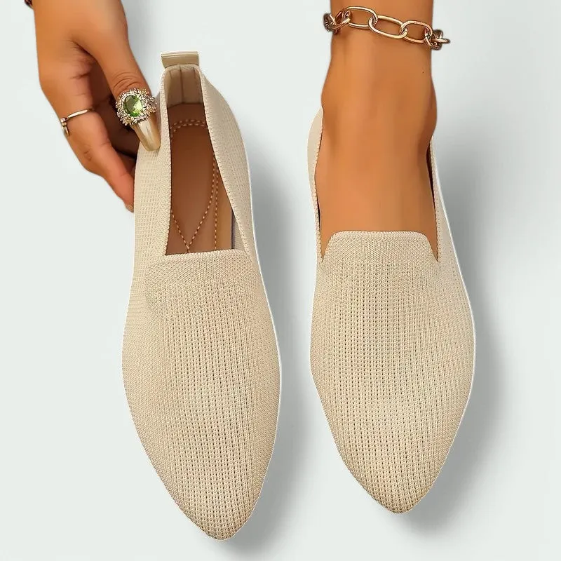 Strazoro | Breathable Slip-On Knit Loafers with Soft Sole (Women)