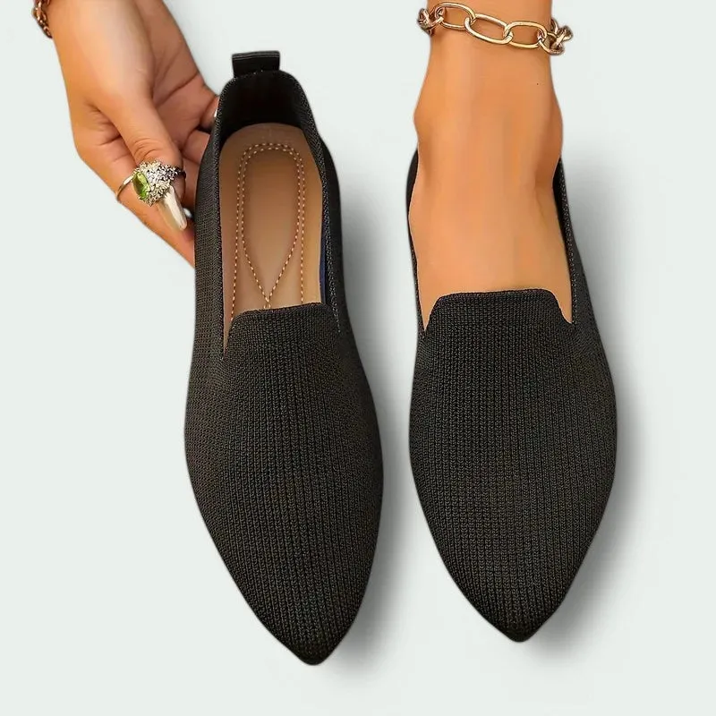 Strazoro | Breathable Slip-On Knit Loafers with Soft Sole (Women)