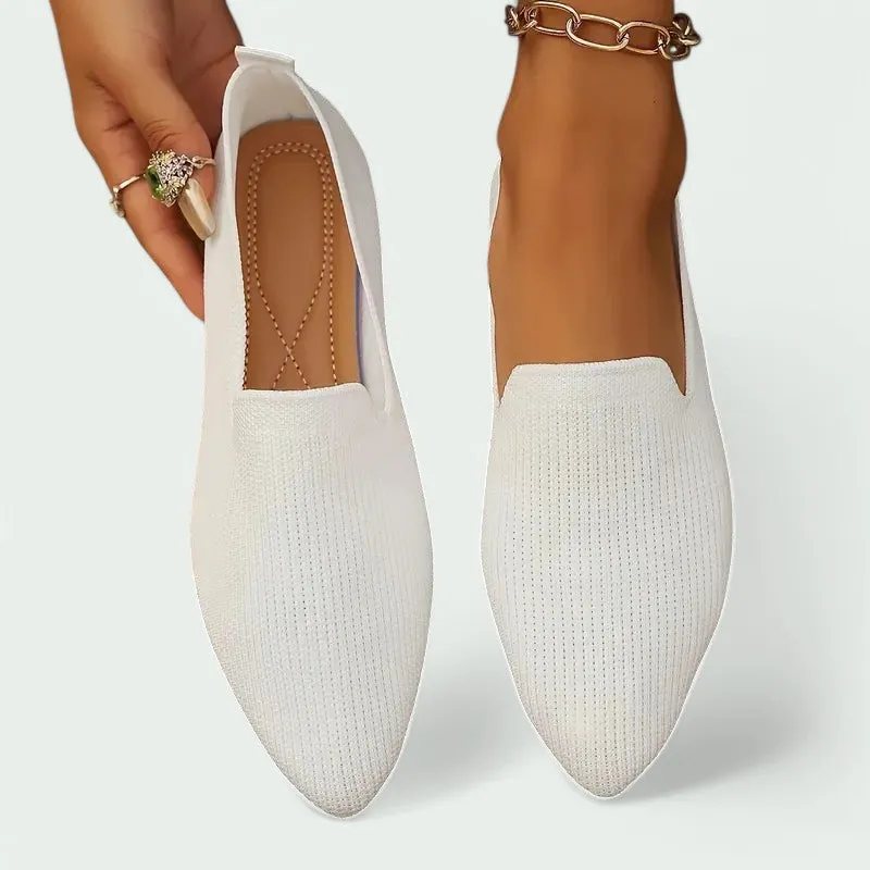 Strazoro | Breathable Slip-On Knit Loafers with Soft Sole (Women)
