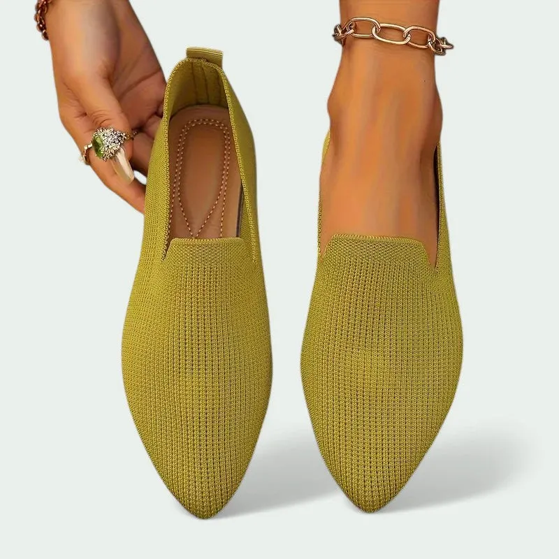 Strazoro | Breathable Slip-On Knit Loafers with Soft Sole (Women)
