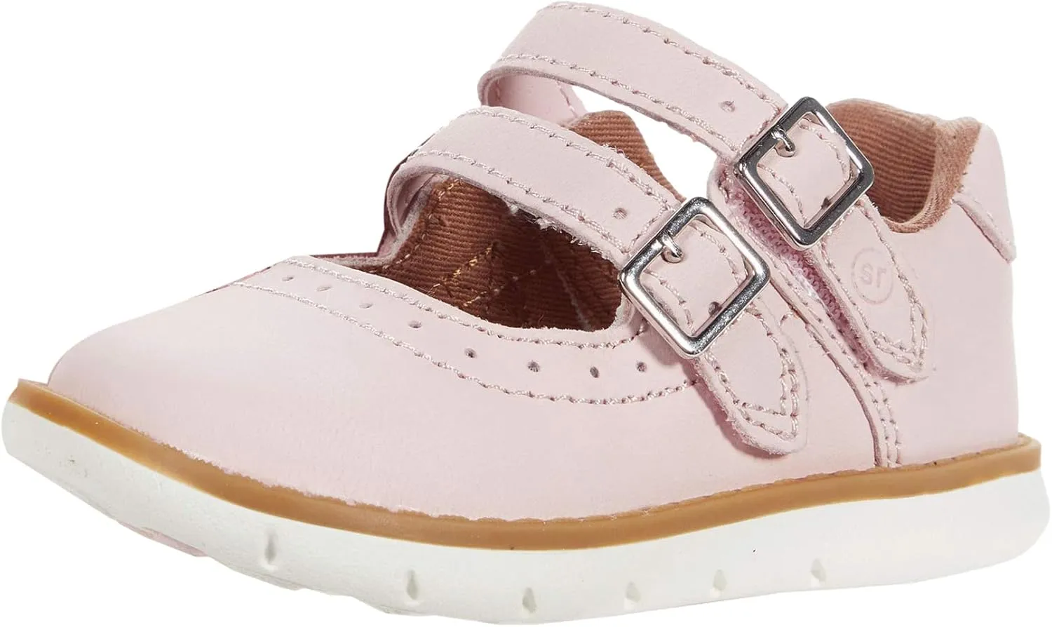 Stride Rite Baby-Girl's SRT Cordaline Mary Jane Flat