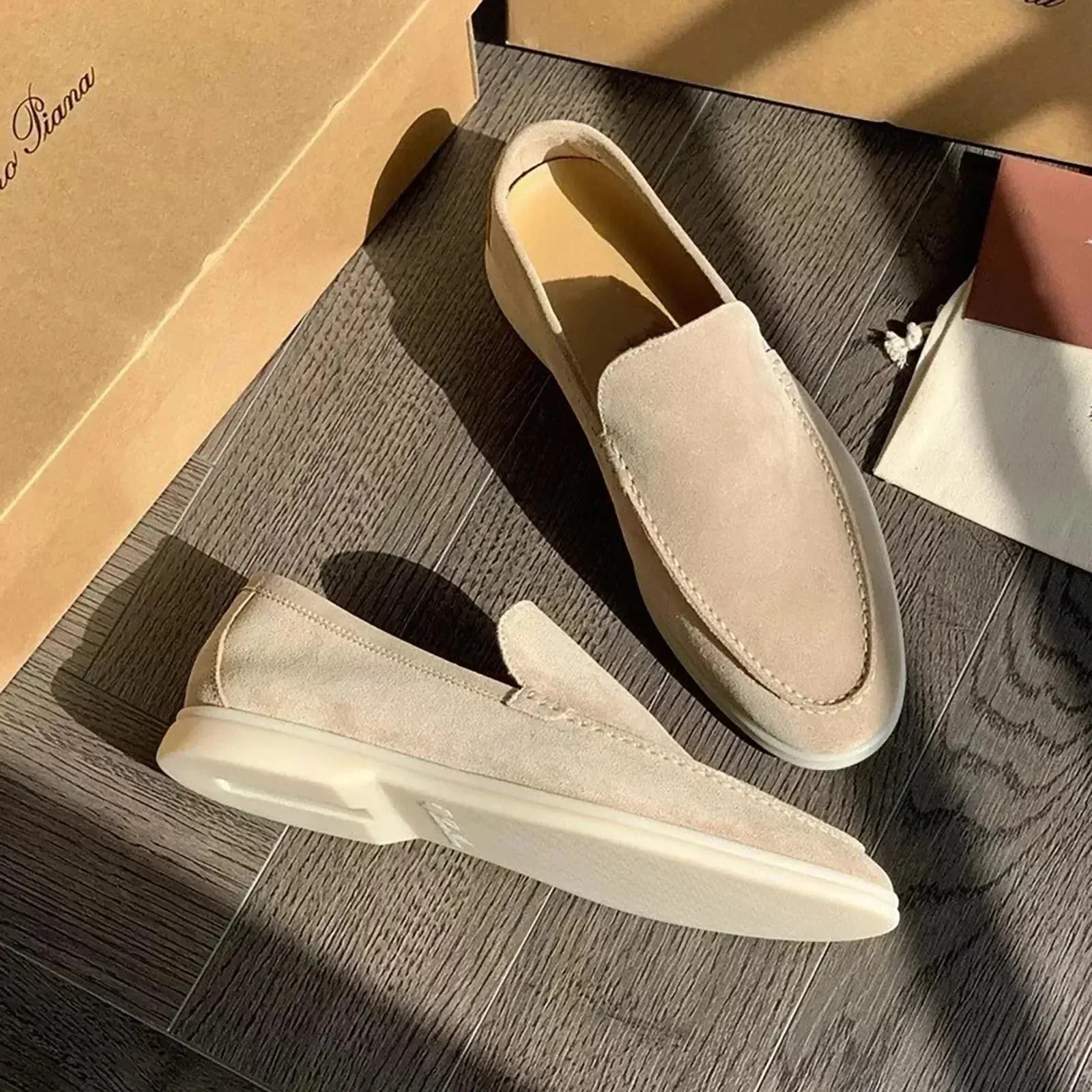 Suede Loafer