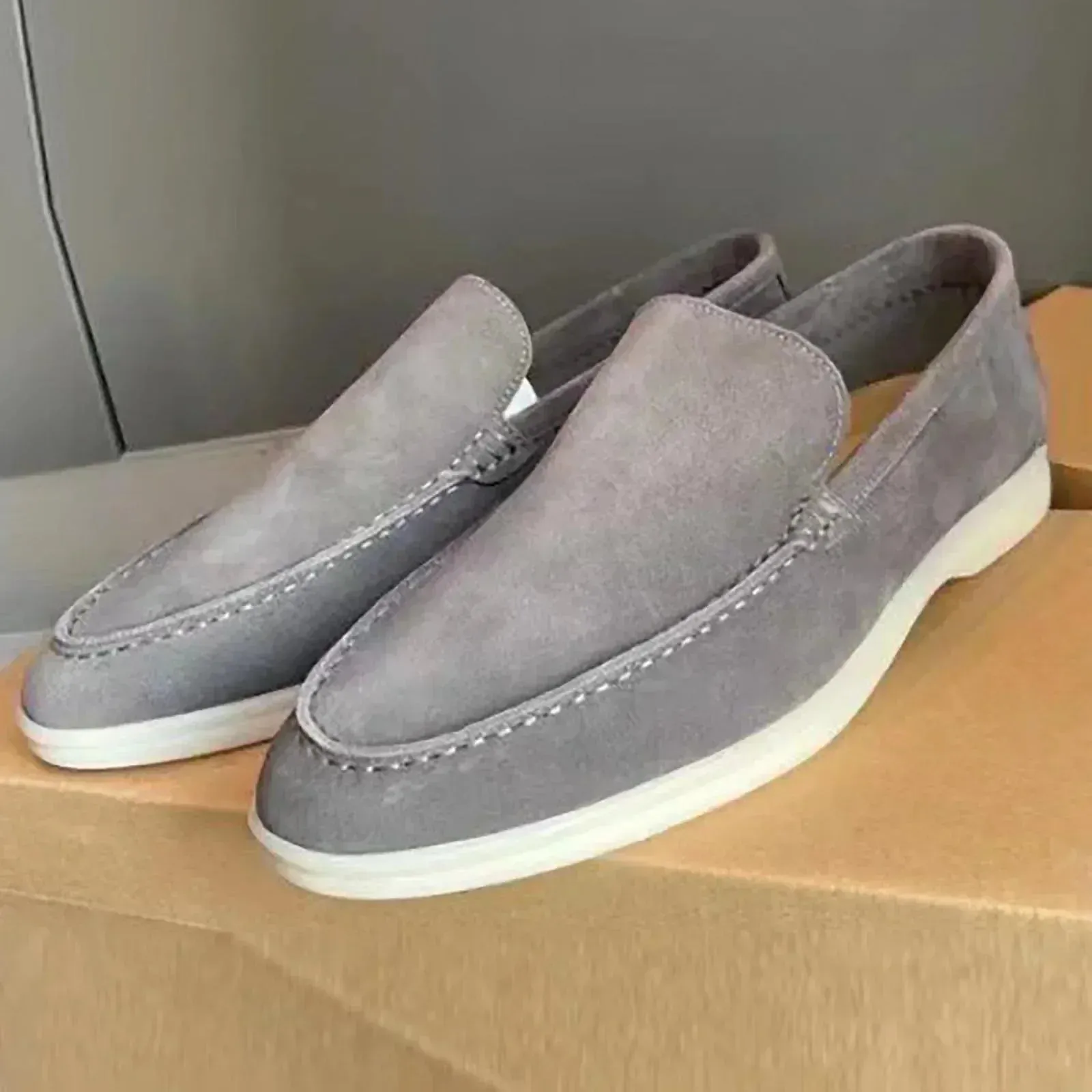 Suede Loafer