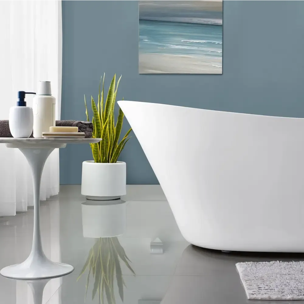 Swiss Madison Sublime 67" Single Slipper Freestanding Bathtub