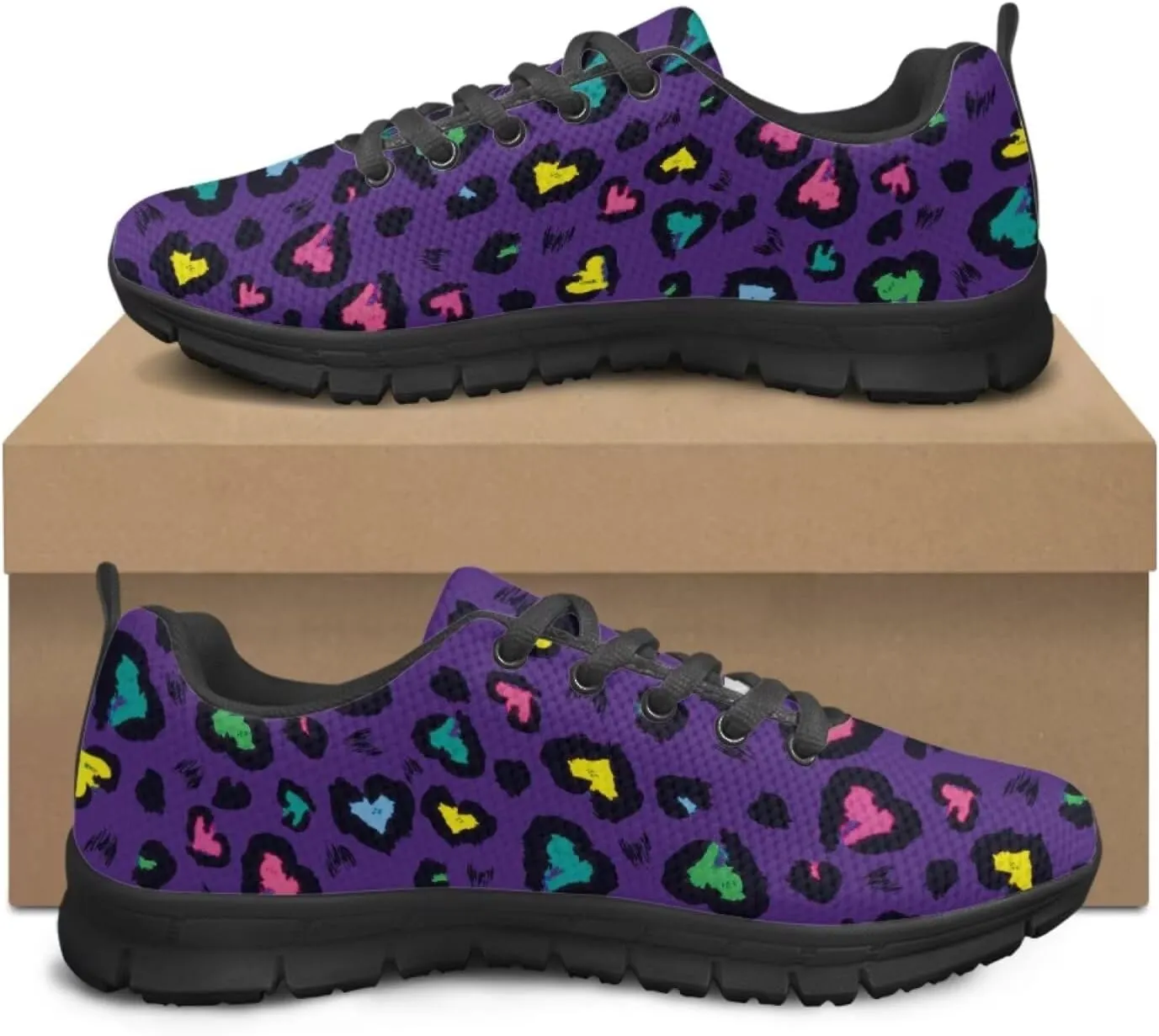SYtrade Womens Slip On Running Shoes Lace-up Athletic Tennis Sneaker