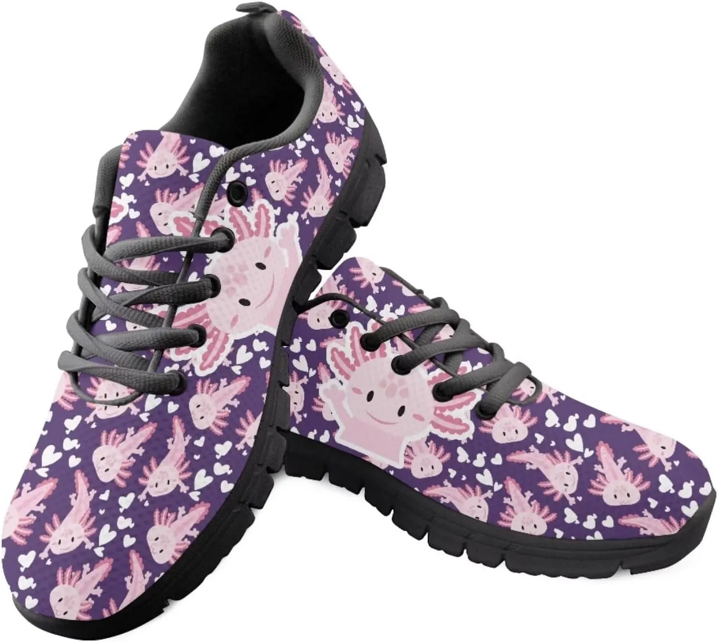 SYtrade Womens Slip On Running Shoes Lace-up Athletic Tennis Sneaker