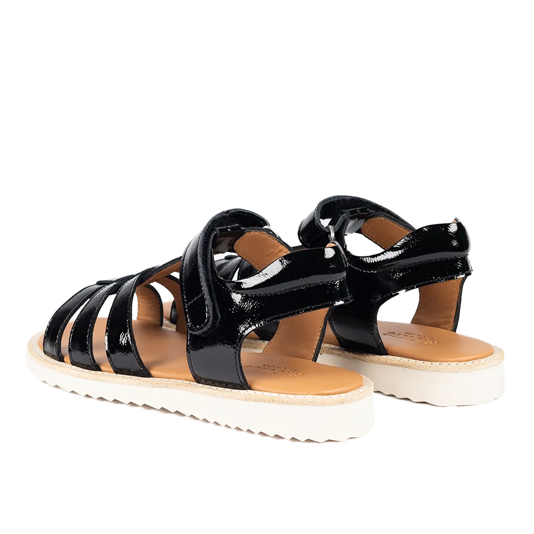 T-bar sandal with velcro closure