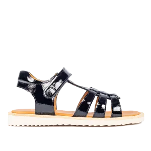 T-bar sandal with velcro closure