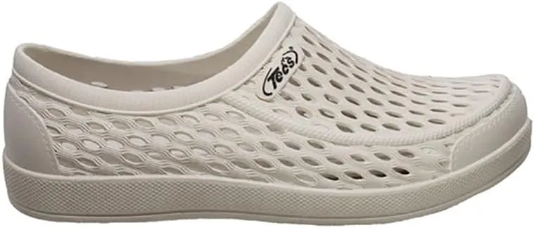 TECS Women's Summer Slip On Classic Clog Water Shoes - Lightweight, Easy to Clean and Cushioned Insole