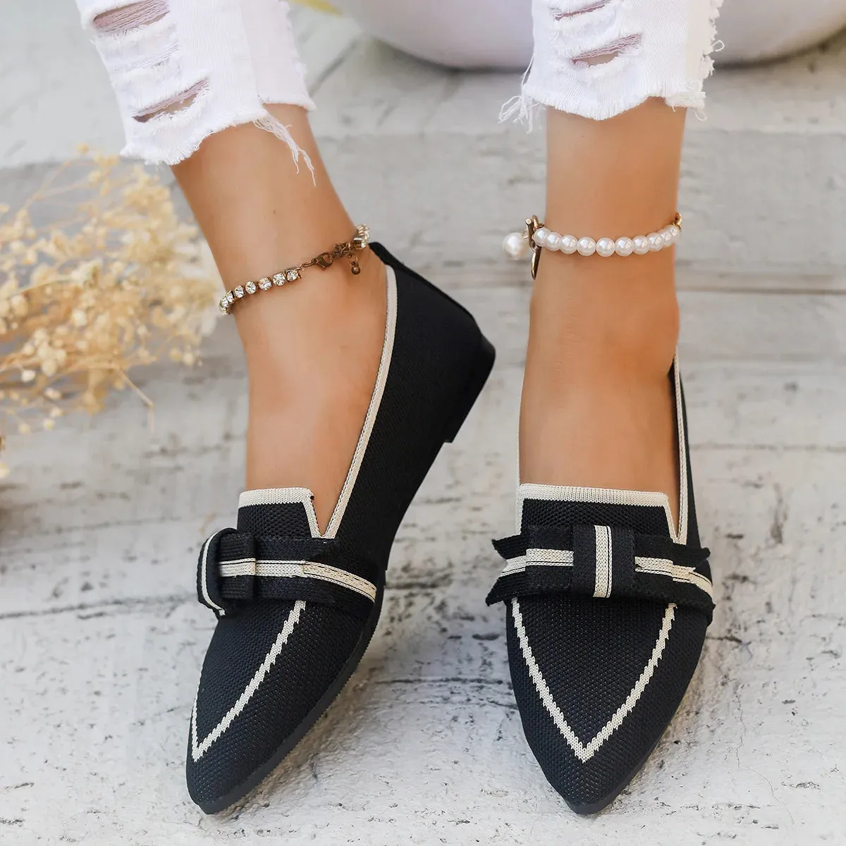 Tessa Pointed Toe Loafer