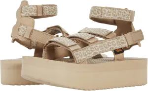 Teva Women's Flatform Mevia Dorinda Sesame Multi 9 M