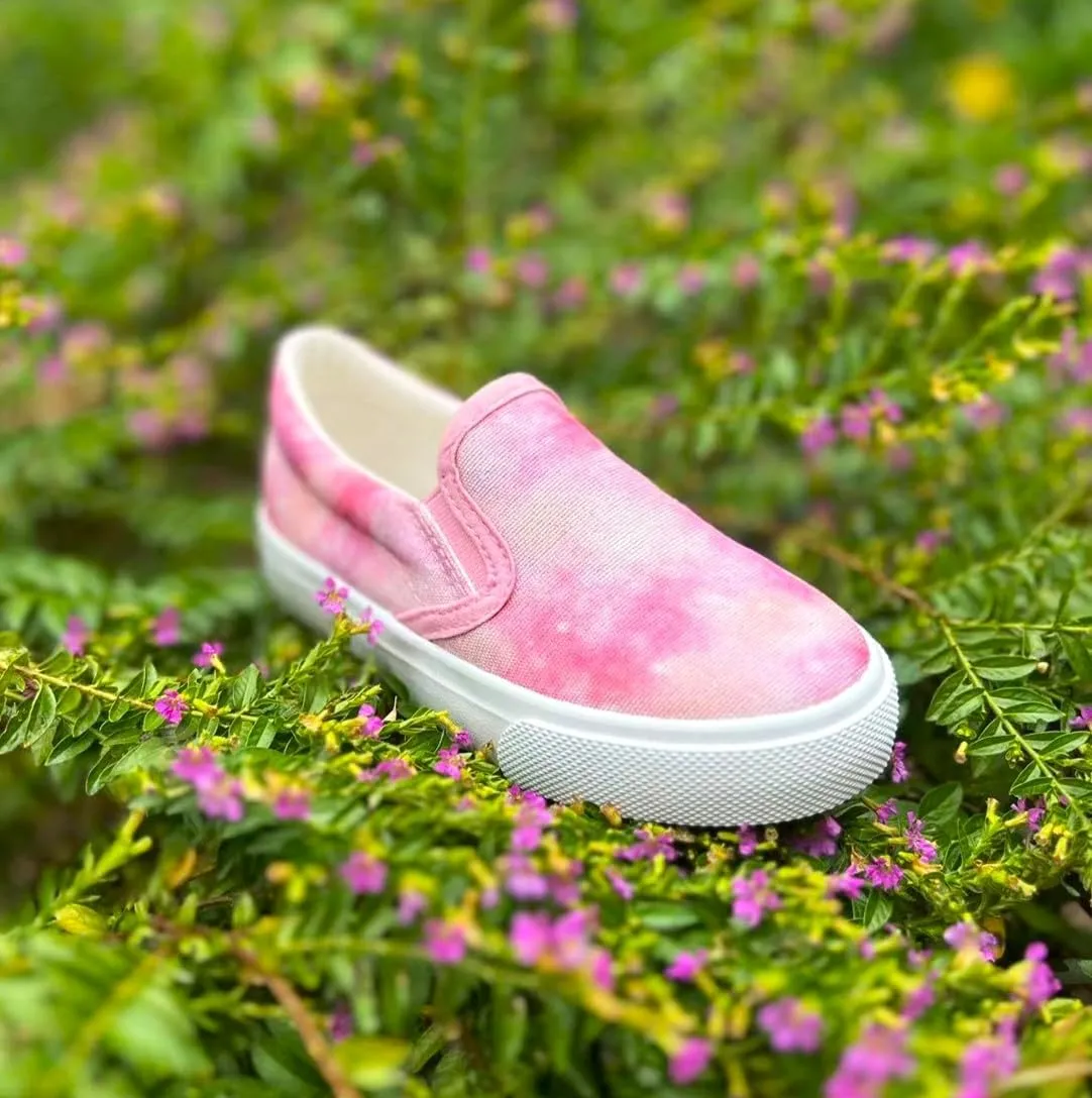 Toandon Toddler Kids Girls Sparkle Slip On Walking Shoes Age 2-10