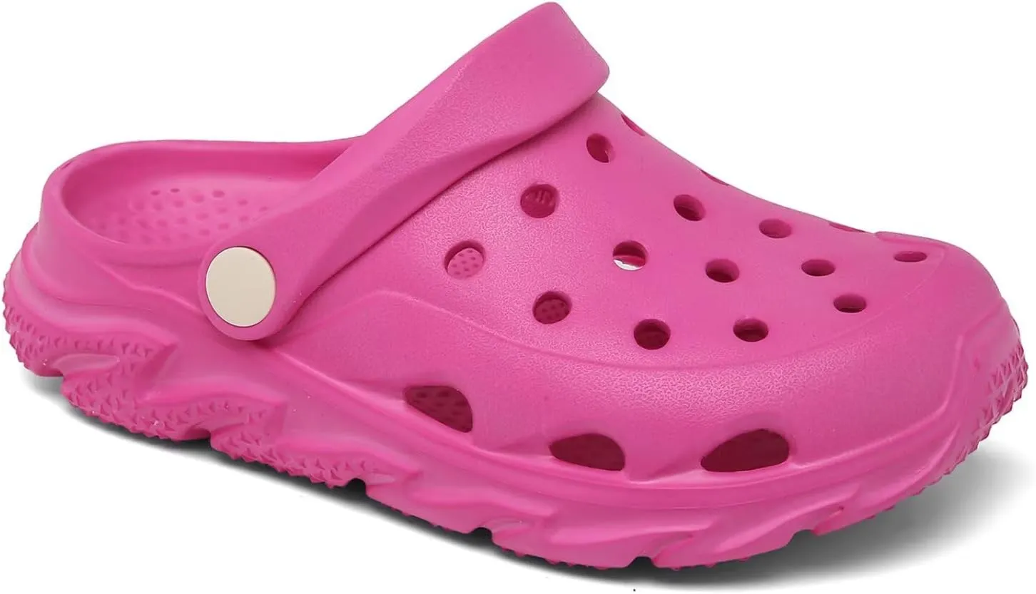 Toddler Kids Clogs for Boys Girls Comfortable Slip on Sandals Beach Pool Slipper