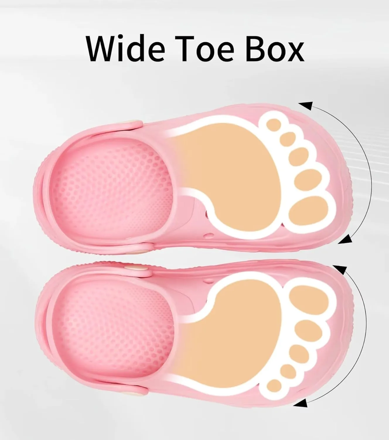 Toddler Kids Clogs for Boys Girls Comfortable Slip on Sandals Beach Pool Slipper