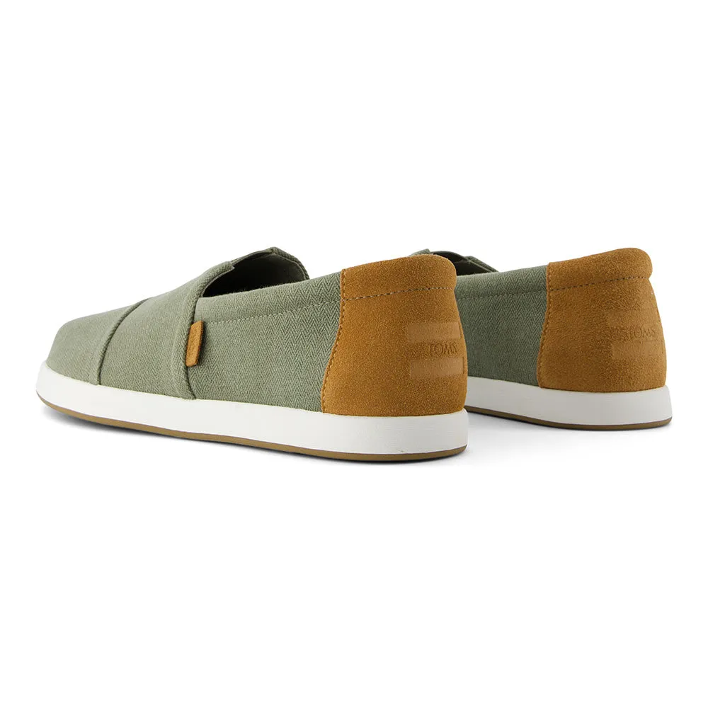 Toms Men Alp Fwd Herringbone Canvas / Tan Suede