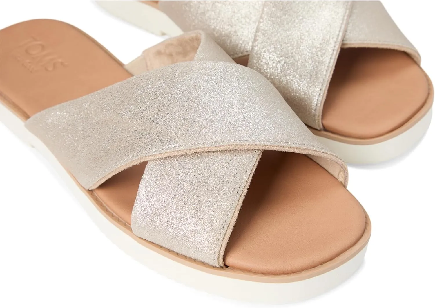TOMS Women's Mae Crossover Flat Sandal