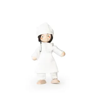 Trauffer Pilgram Flexible Wooden Doll - Job - Cook