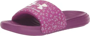 Under Armour Women's Ansa Graphic Fixed Strap Slide Sandal