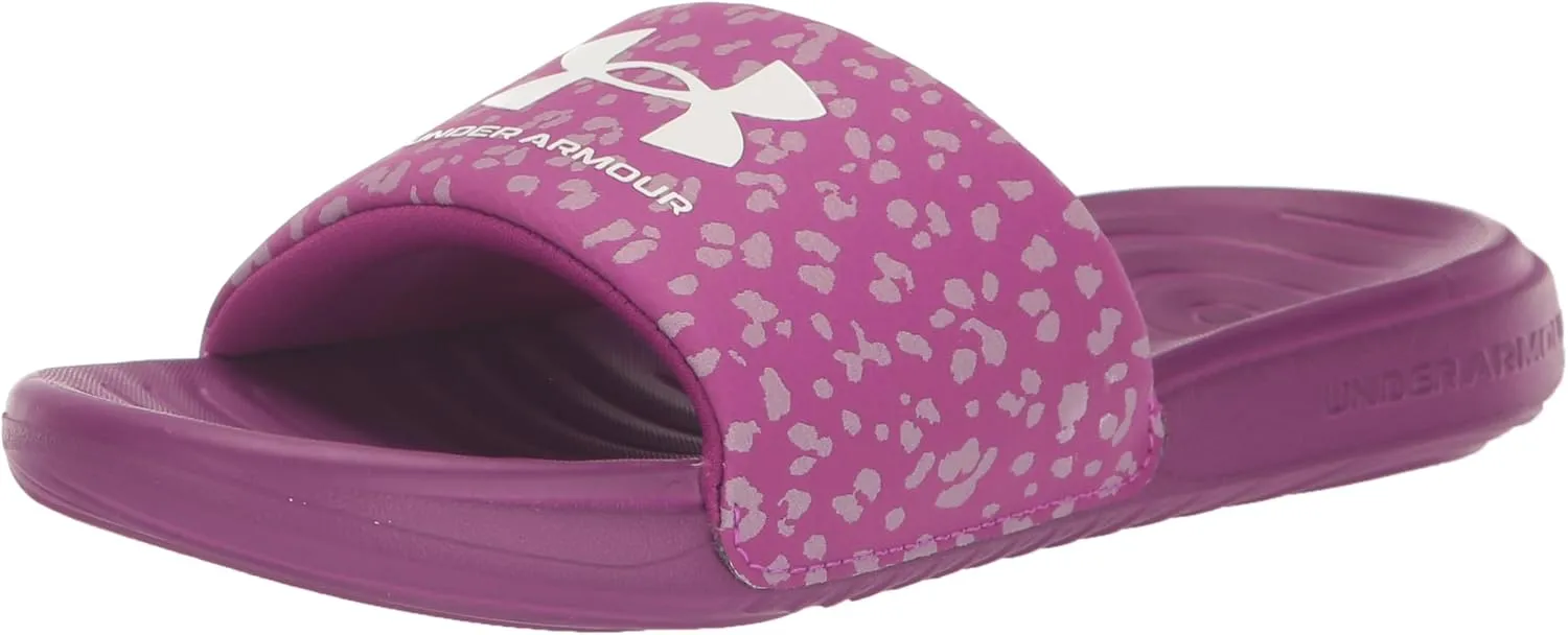Under Armour Women's Ansa Graphic Fixed Strap Slide Sandal