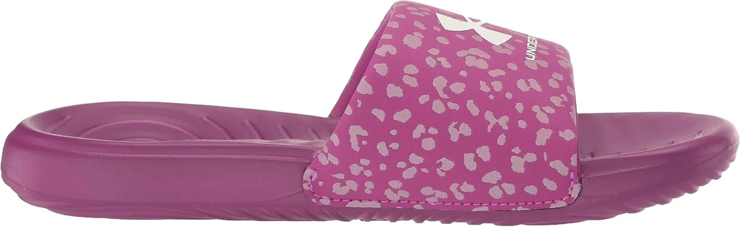 Under Armour Women's Ansa Graphic Fixed Strap Slide Sandal