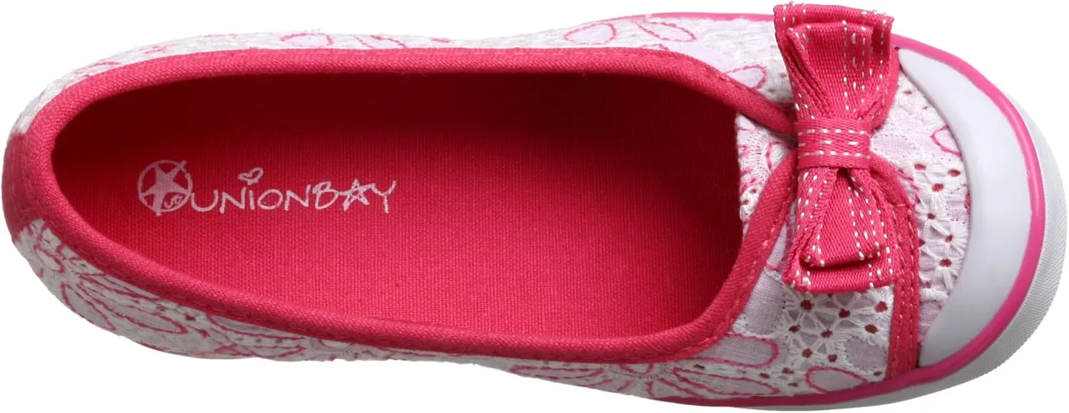 UNIONBAY Little Kid/Big Kid Phoebe Eyelet-g Wedge Slip-On