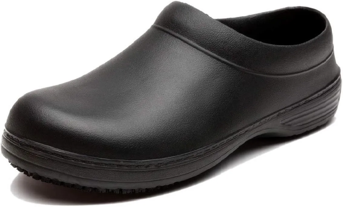 Unisex Chef Shoes Non-Slip Safety Shoes Oil Water Resistant Casual Flat Shoes