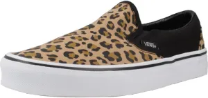 Vans Unisex Classic Slip-On Sneaker, Animalier Black, 7.5 US Men