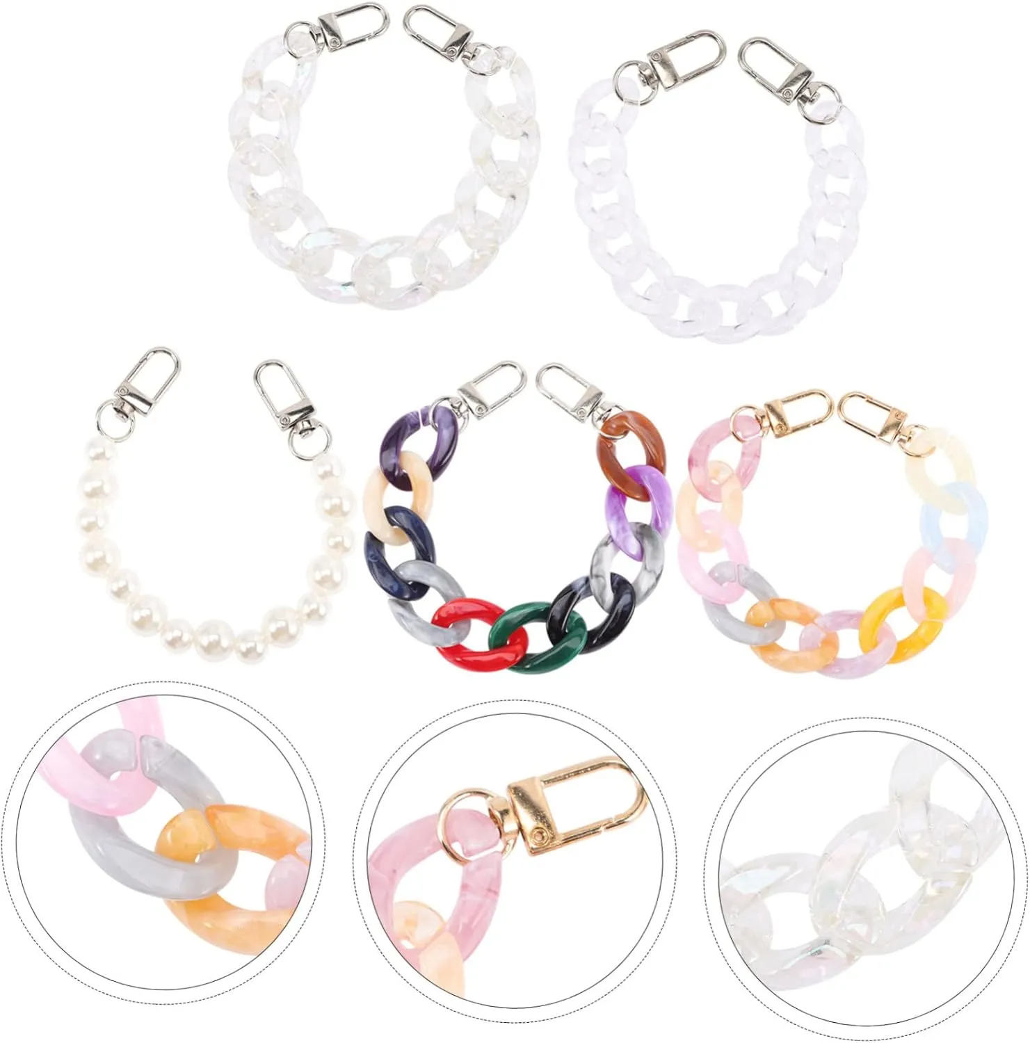 VANZACK Sandal Chain Shoe Fancy Sandals for Pearls Sandals for Women Summer Accessories Decoration Beach Sandals