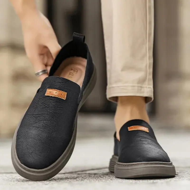 Venezianischer Slipper aus echtem Leder