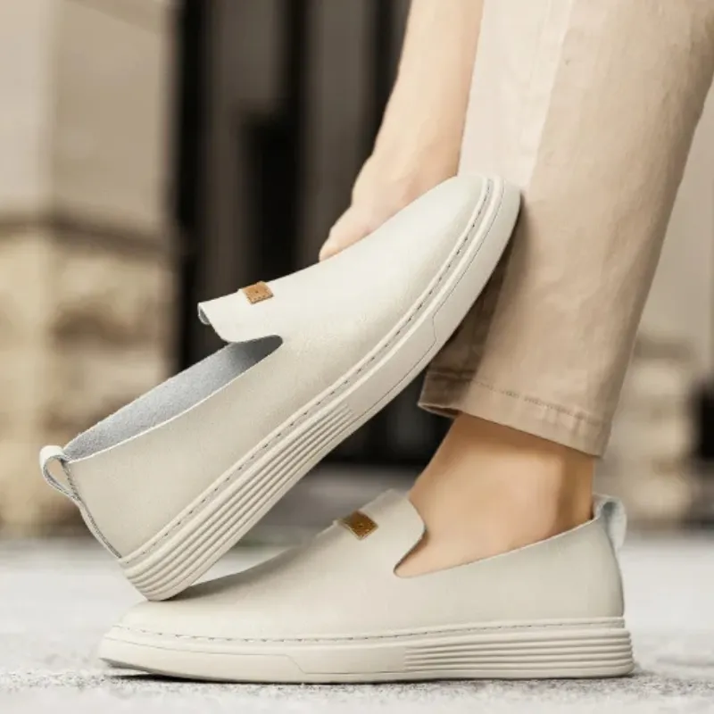 Venezianischer Slipper aus echtem Leder
