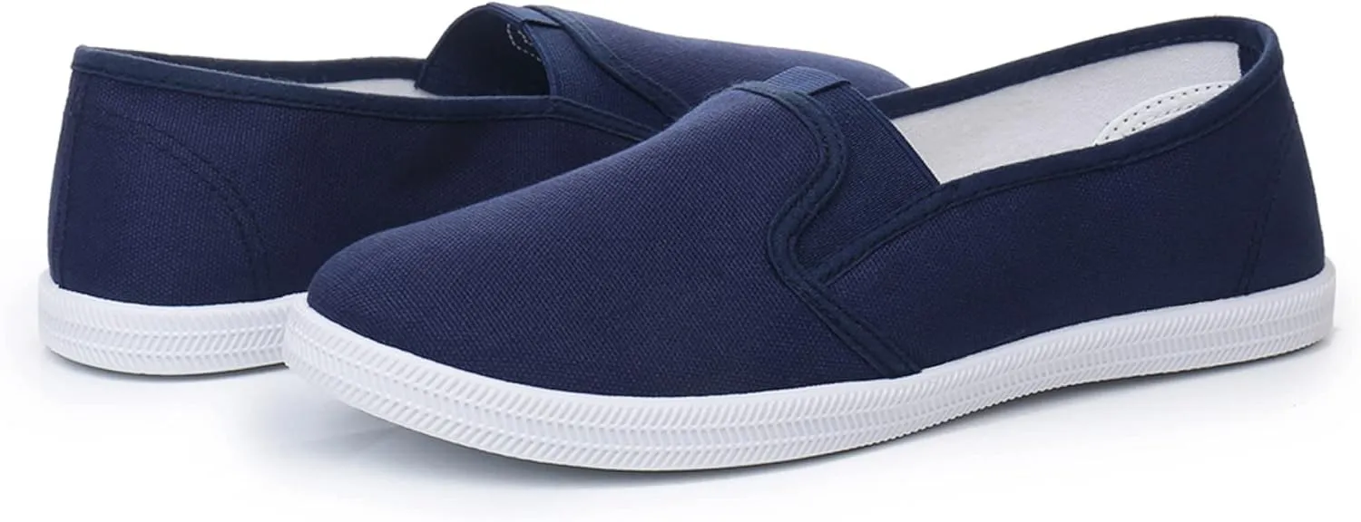 VenusCelia Women's Fortius Canvas Slip-On Sneaker