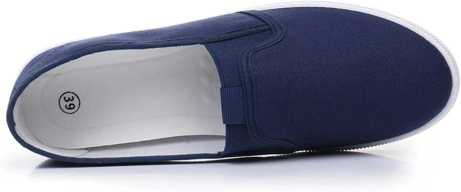 VenusCelia Women's Fortius Canvas Slip-On Sneaker