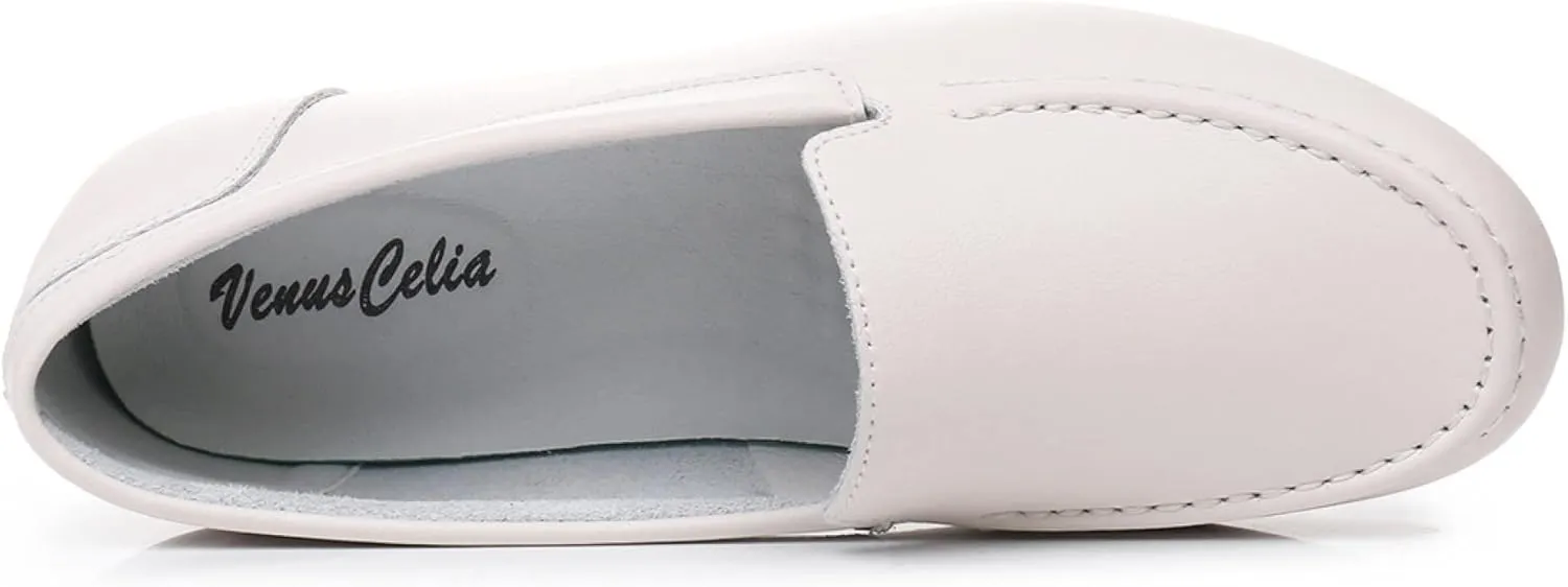 VenusCelia Women's Mulli Walking Flat Shoe