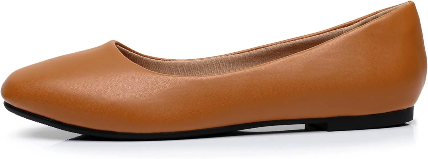 VenusCelia Women's Tile-Toe Flat Shoe